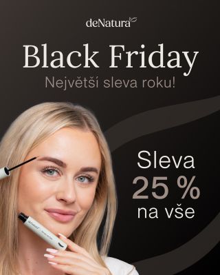 Black Friday je tady! 🖤 Naše největší sleva roku právě odstartovala! 25 % na celý e-shop! Ať už chcete doplnit svou...