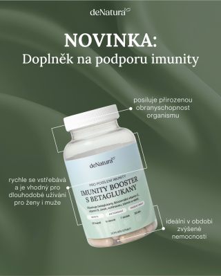 Představujeme naši novinku: doplněk stravy pro podporu imunity 😍 Vyvinuli jsme ho jako každodenní oporu pro období zvýšené...